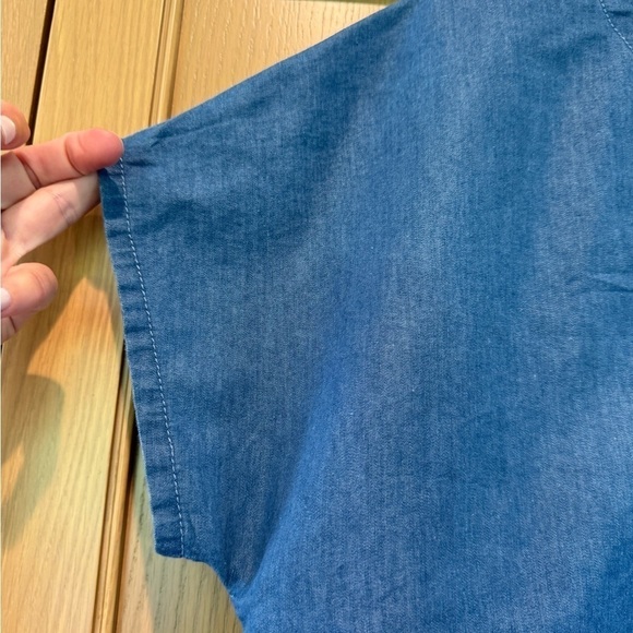 Vintage Blair Cotton Blend Boxy Embroidered Pullover Top / Medium - Picture 6 of 8